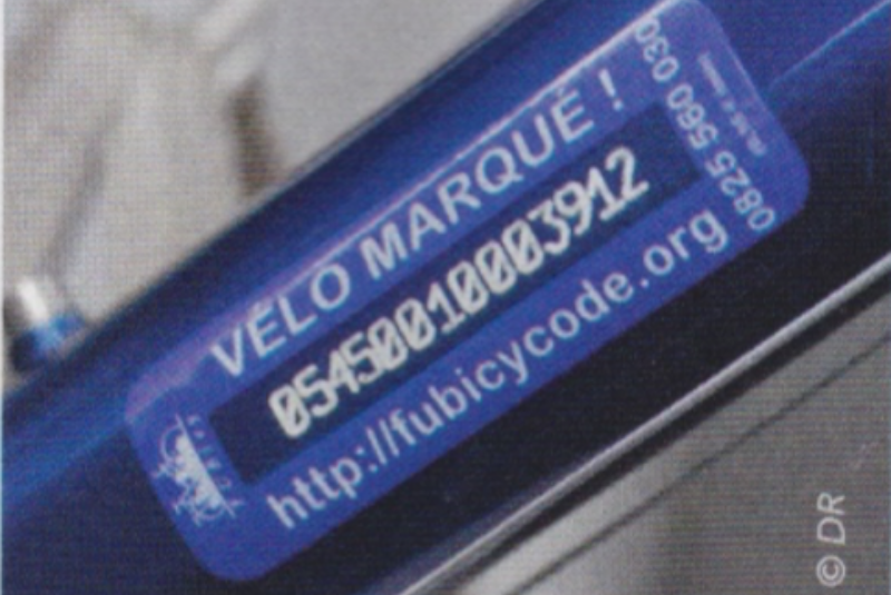 marquage des vélos