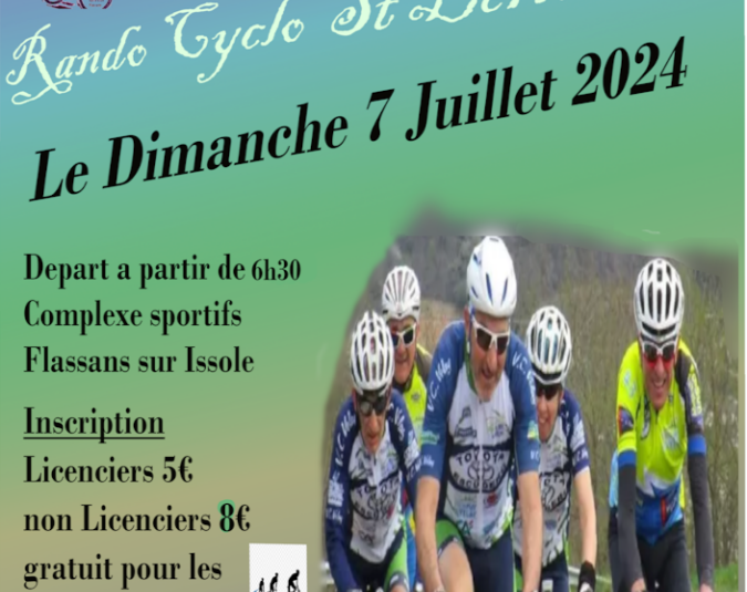 Cyclo Flassans-sur-Issole 7 juillet 2024