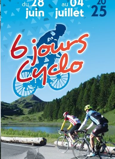 6 jours cyclo de vars 28 juin au 4 juillet  2025